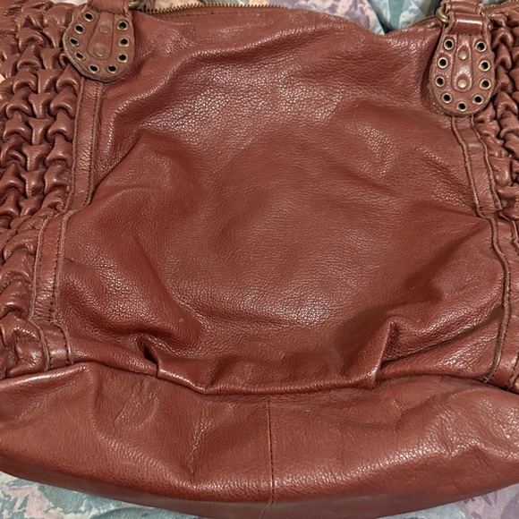 Liebeskind Rich Brown Leather Shoulder Bag - Picture 7 of 7